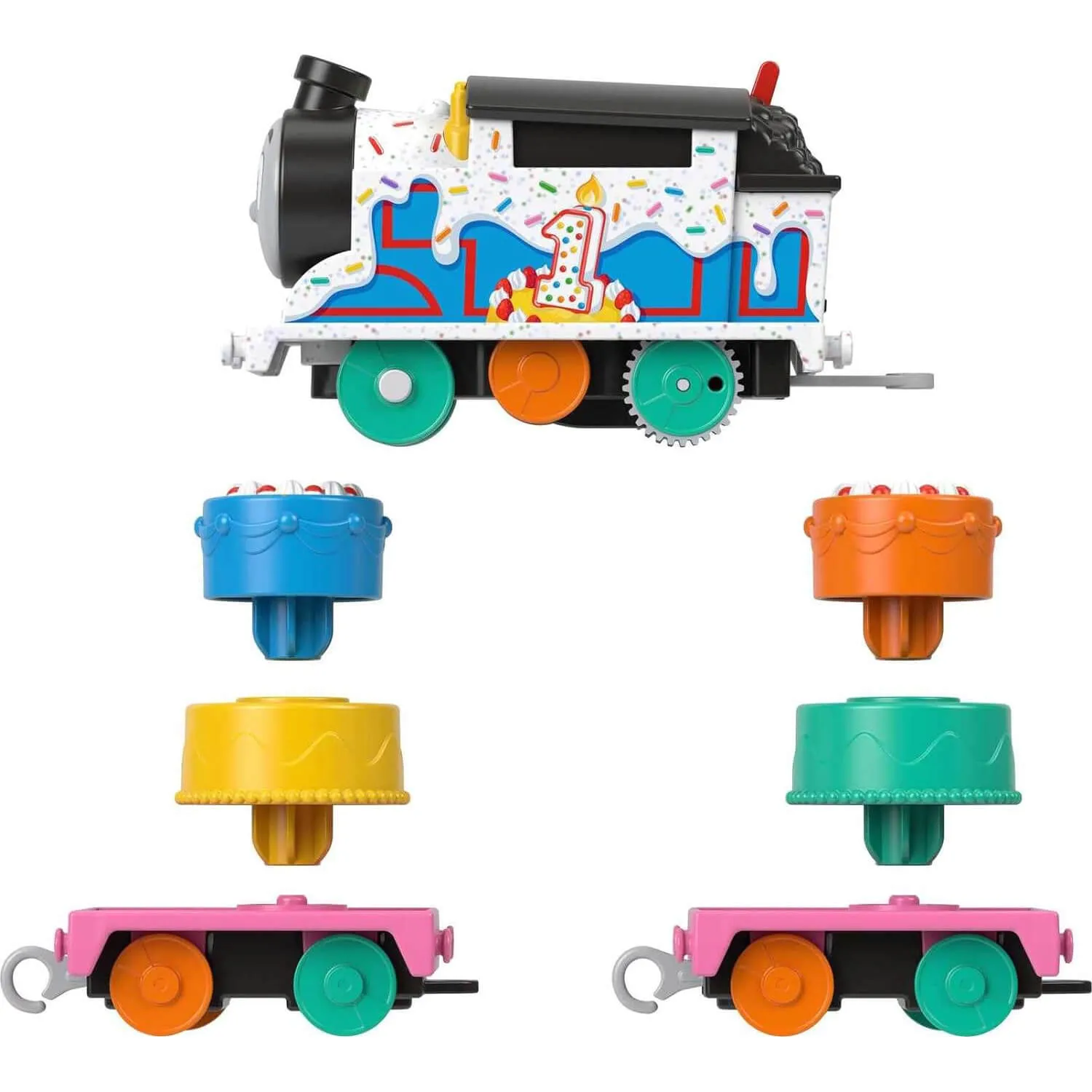 Fisher-Price Toys Thomas and Friends Wobbly Cake Thomas Motorized Train