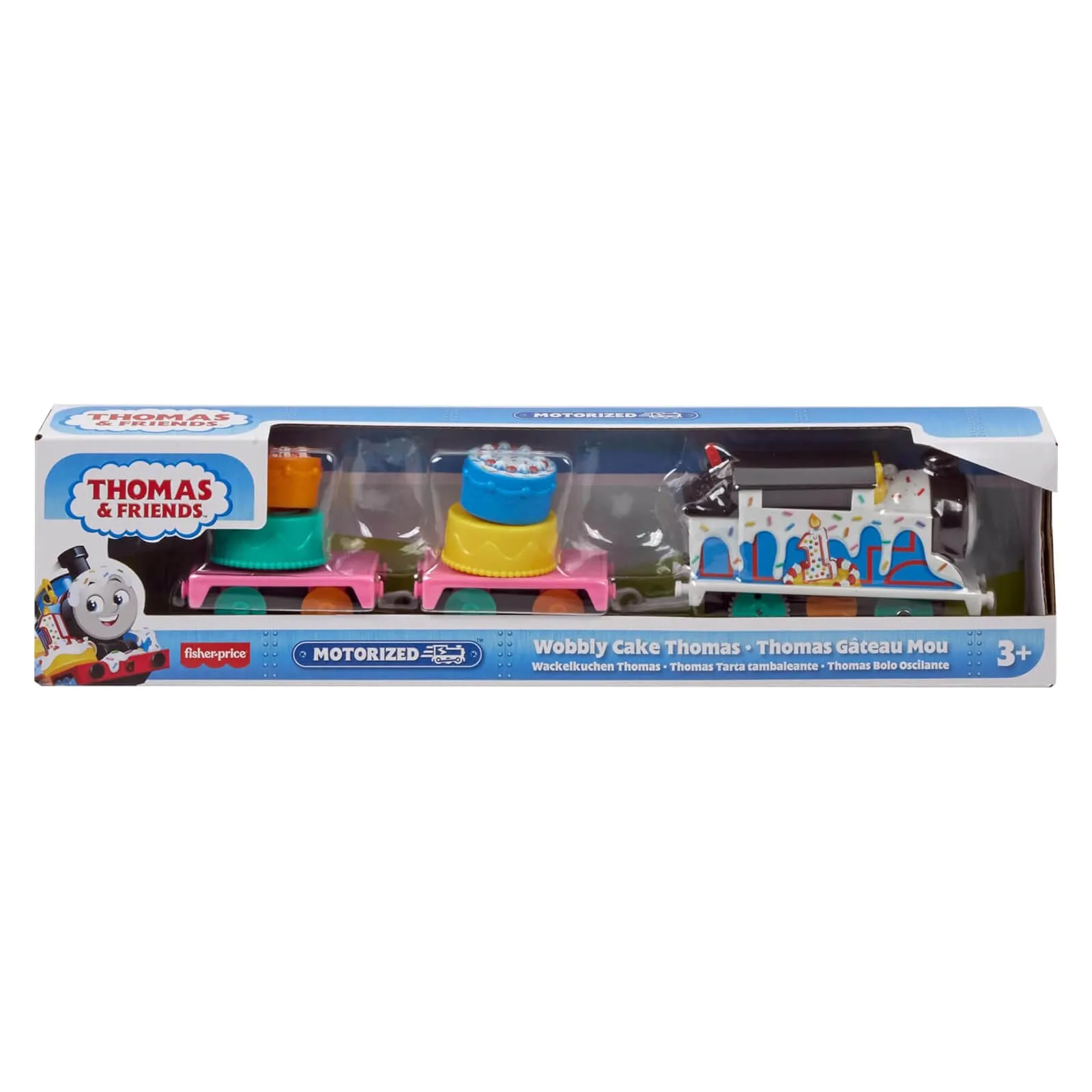 Fisher-Price Toys Thomas and Friends Wobbly Cake Thomas Motorized Train