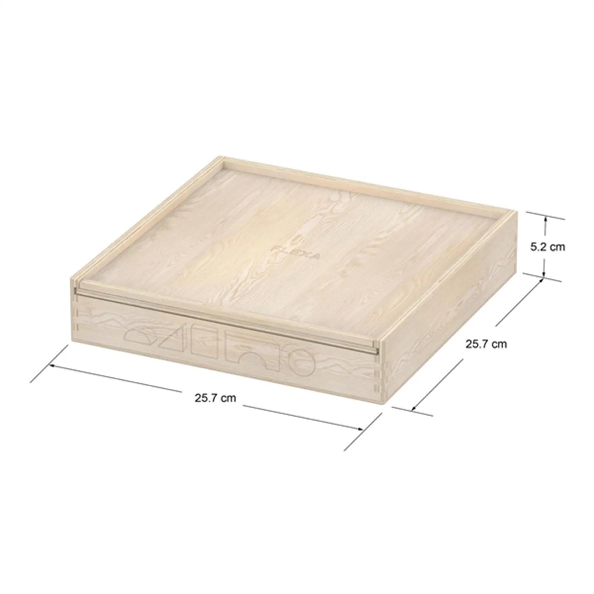 FLEXA PLAY Wooden Blocks Multi Color