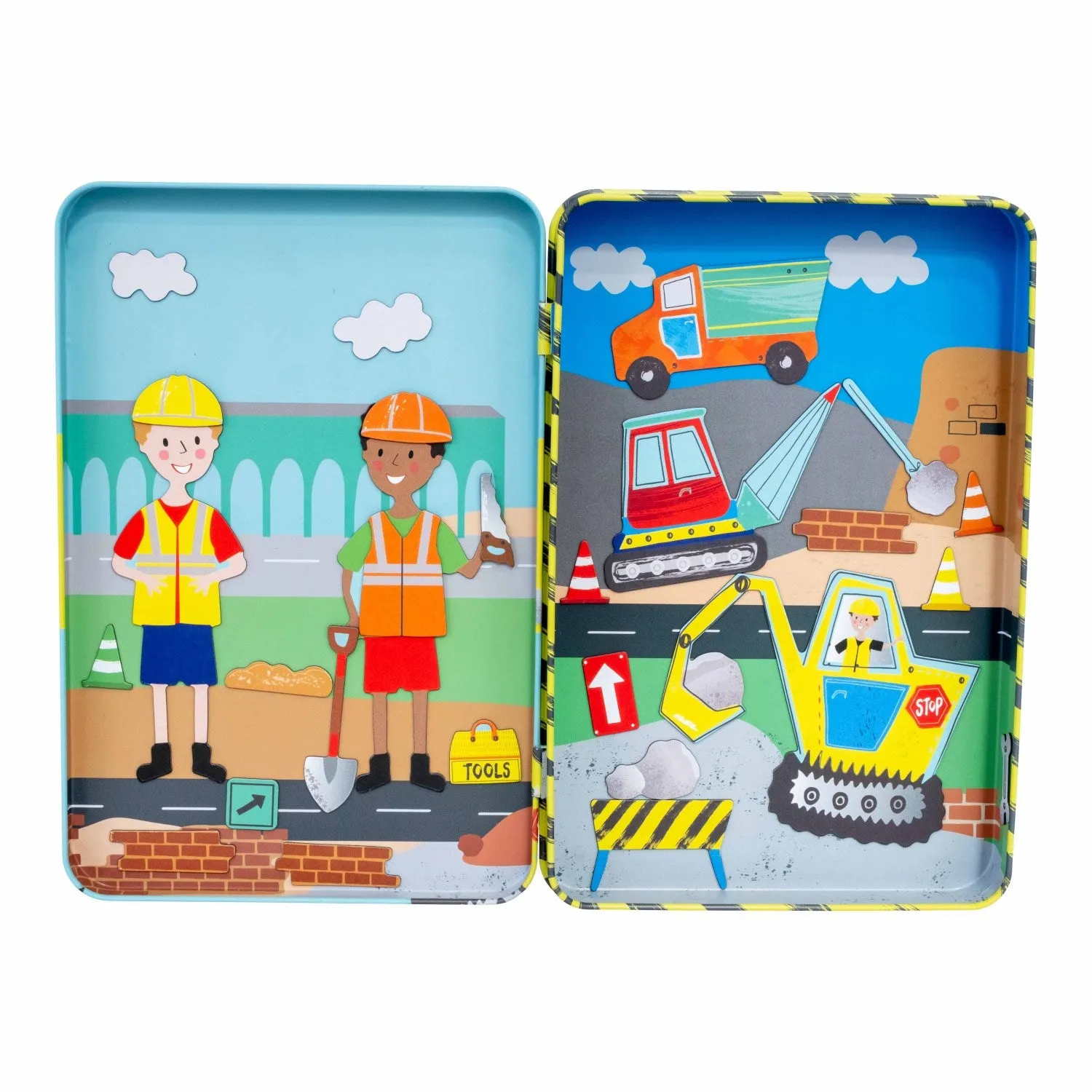 Floss & Rock Construction Magnetisk Legest