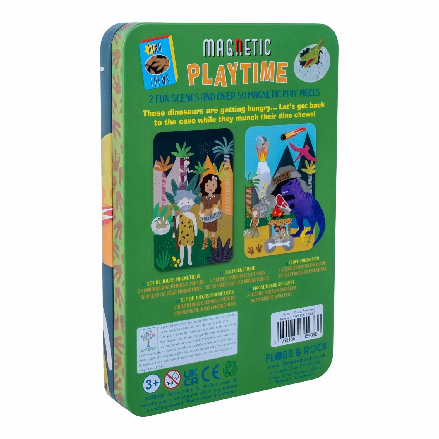 Floss & Rock Dino Magnetisk Legest