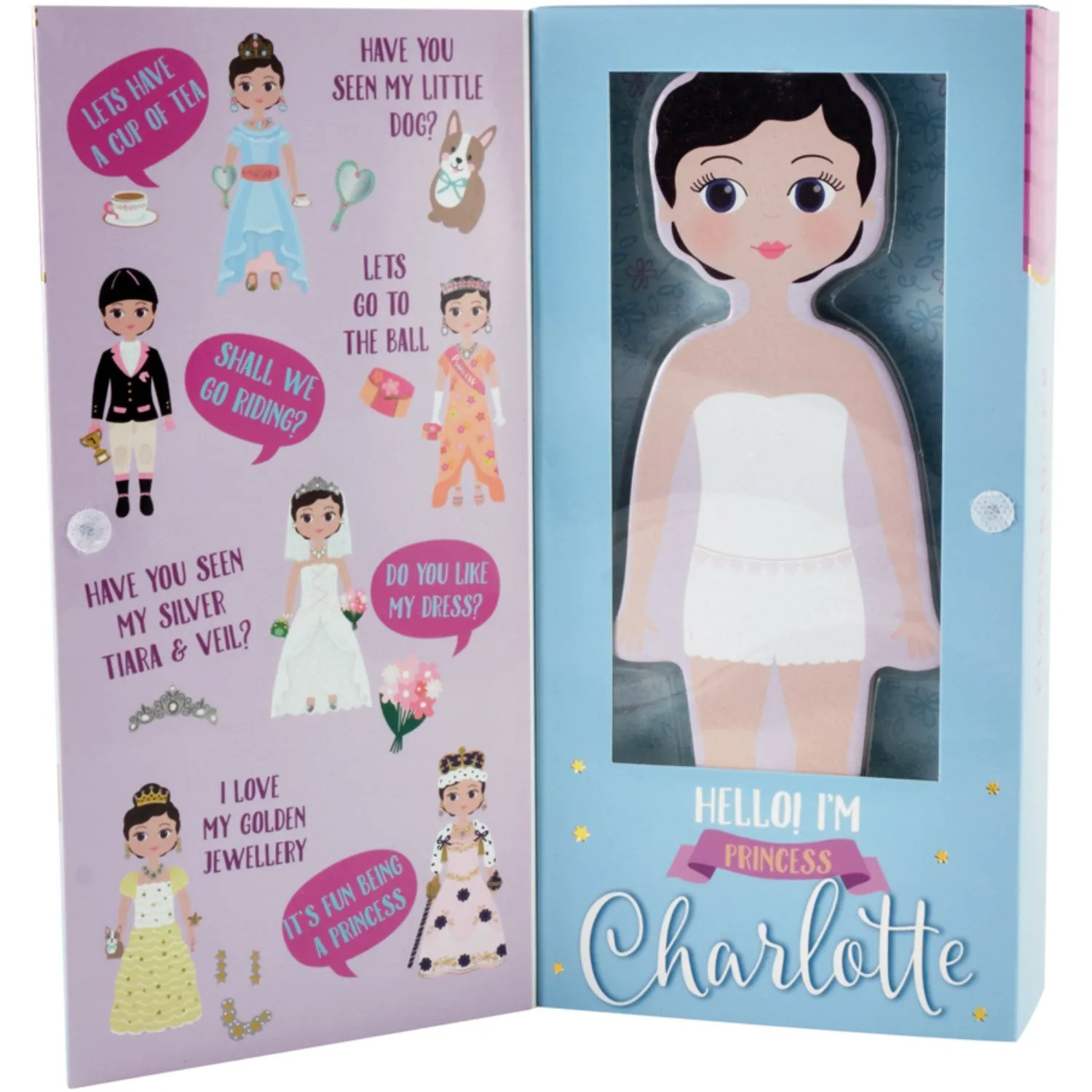 Floss & Rock Magnetisk pkldnings figur Charlotte