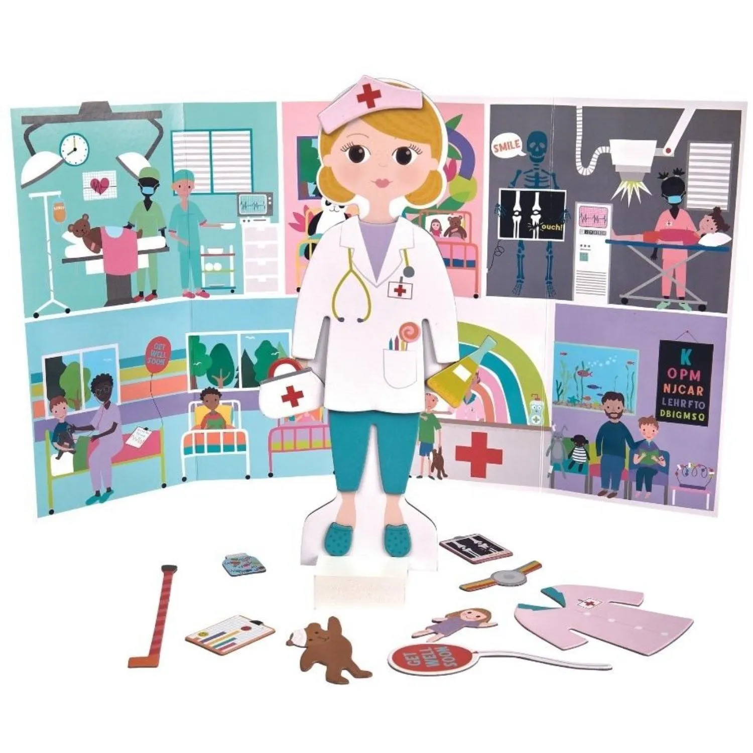 Floss & Rock Magnetisk pkldnings figur Florence