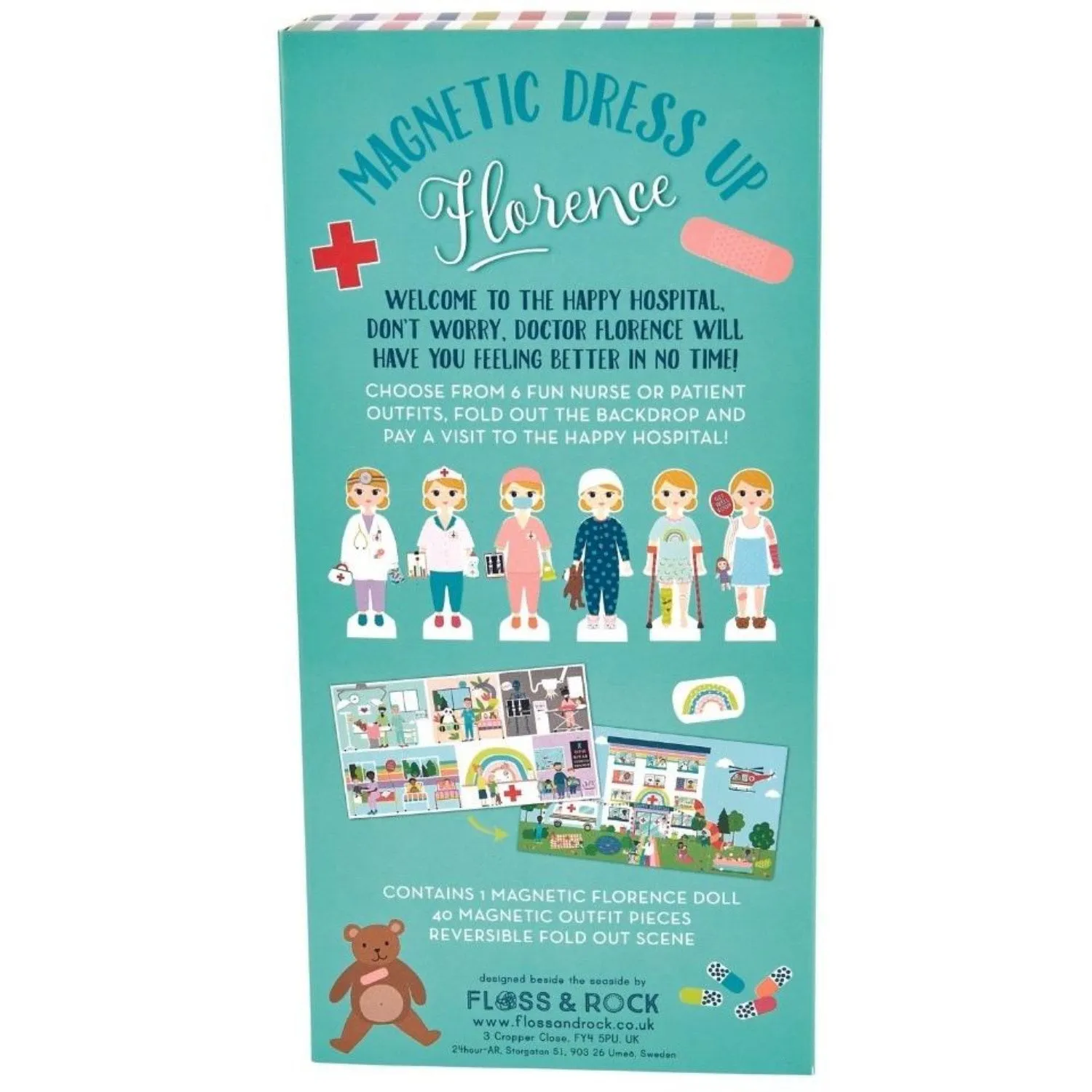 Floss & Rock Magnetisk pkldnings figur Florence