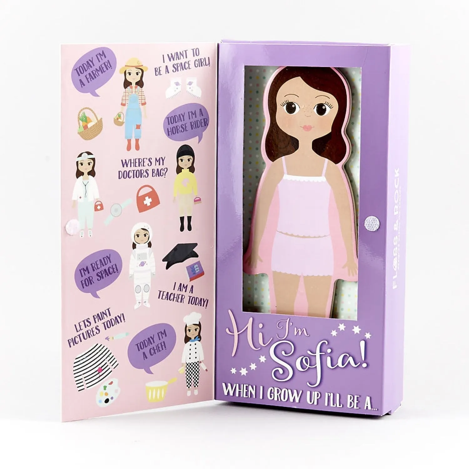 Floss & Rock Magnetisk pkldnings figur Sophia