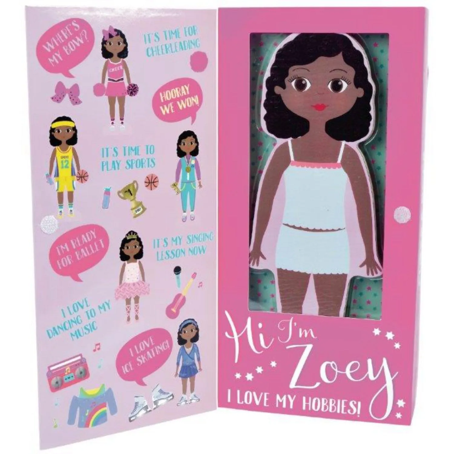 Floss & Rock Magnetisk pkldnings figur Zoey