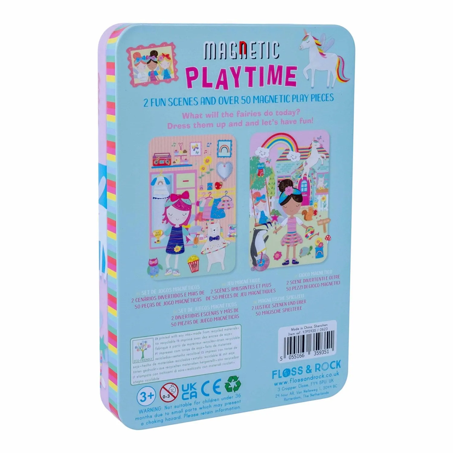 Floss & Rock Rainbow Fairy Magnetisk Legest
