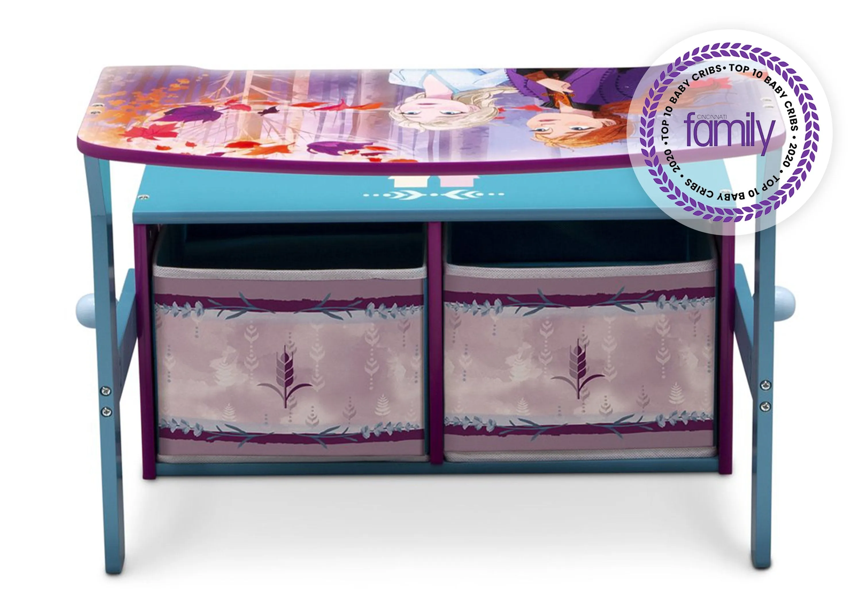 Frozen II Convertible Activity Bench Babykids_Delta Children_Toy Storage & Bookshelves