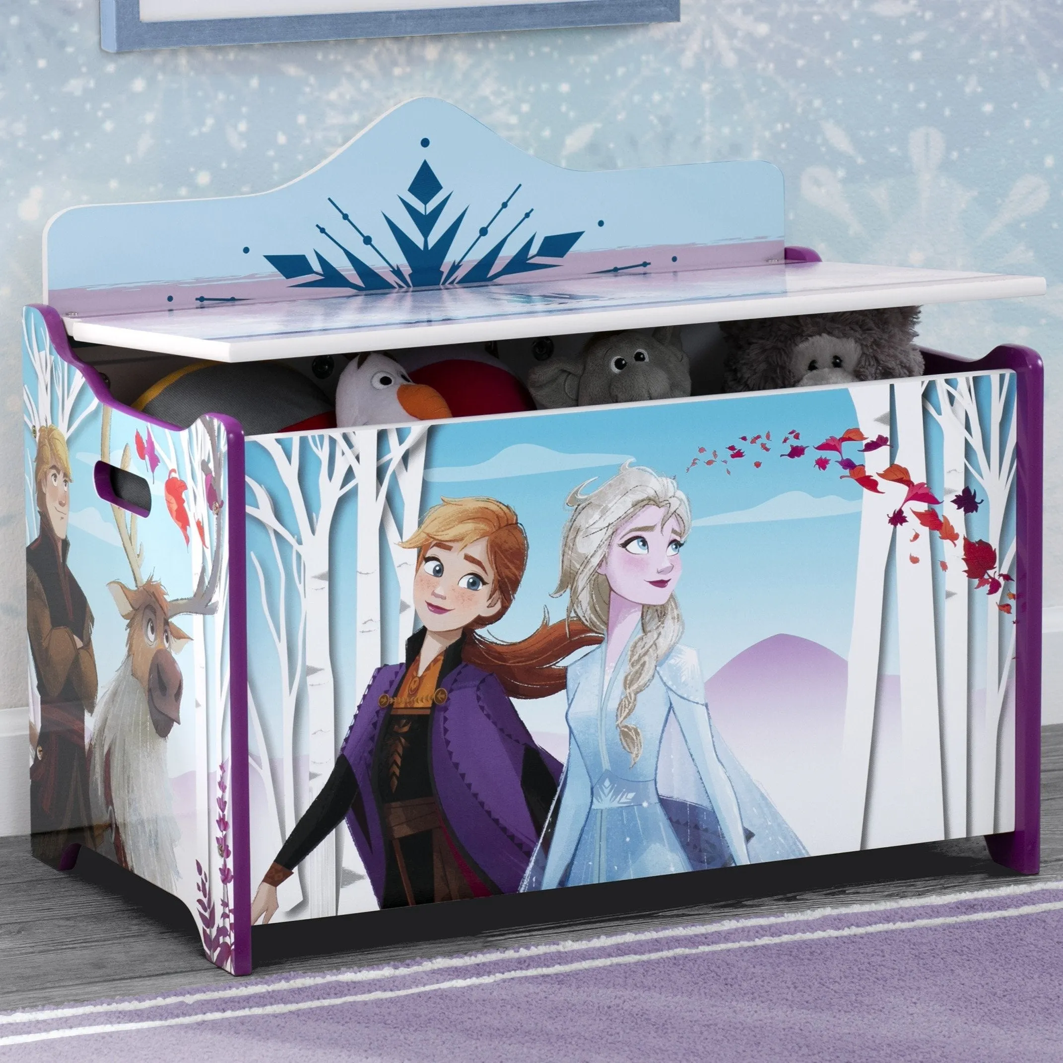 Frozen II Deluxe Toy Box Babykids_Delta Children_Toy Storage & Bookshelves