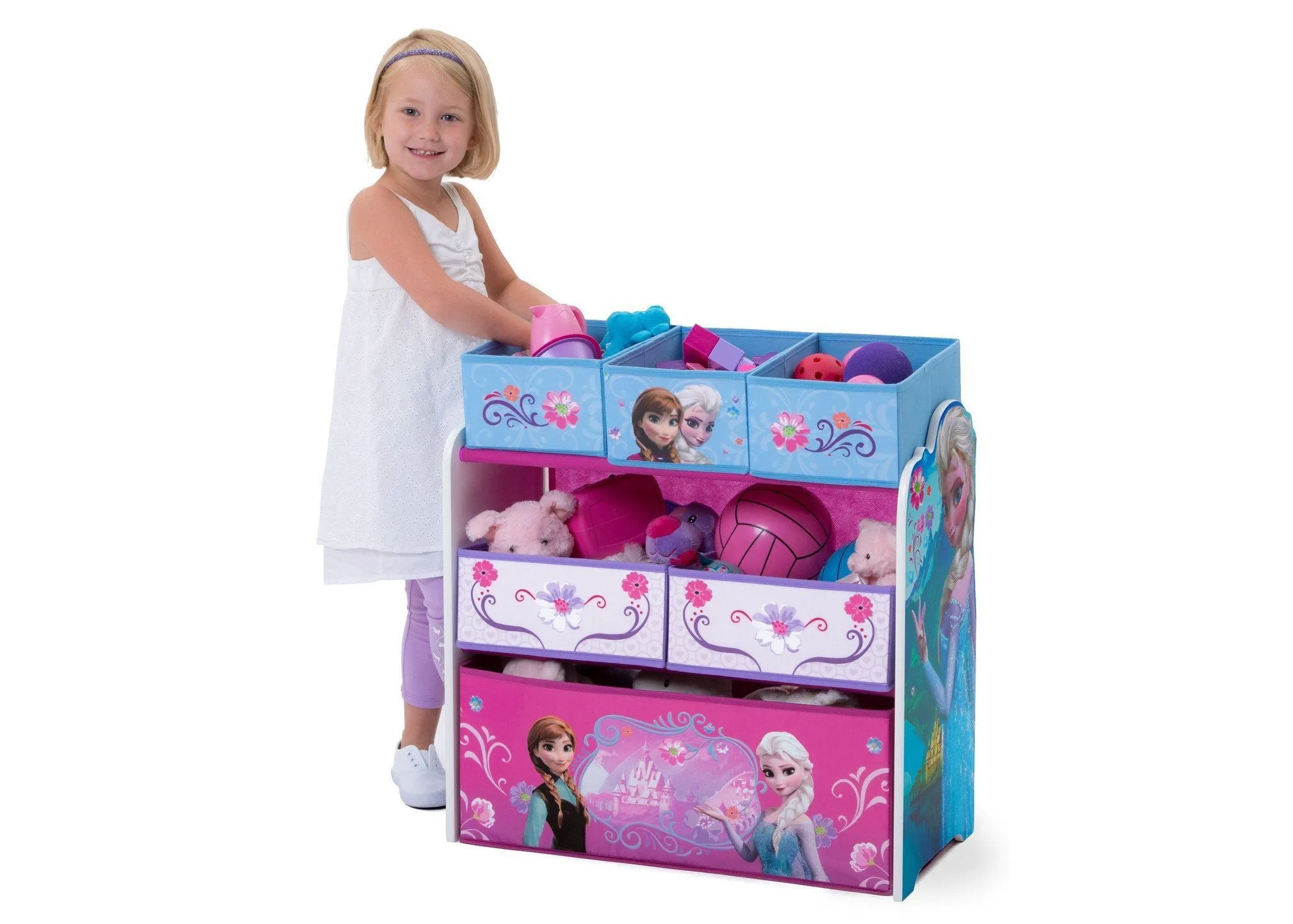 Frozen Multi-Bin Toy Organizer Babykids_Delta Children_Toy Storage & Bookshelves
