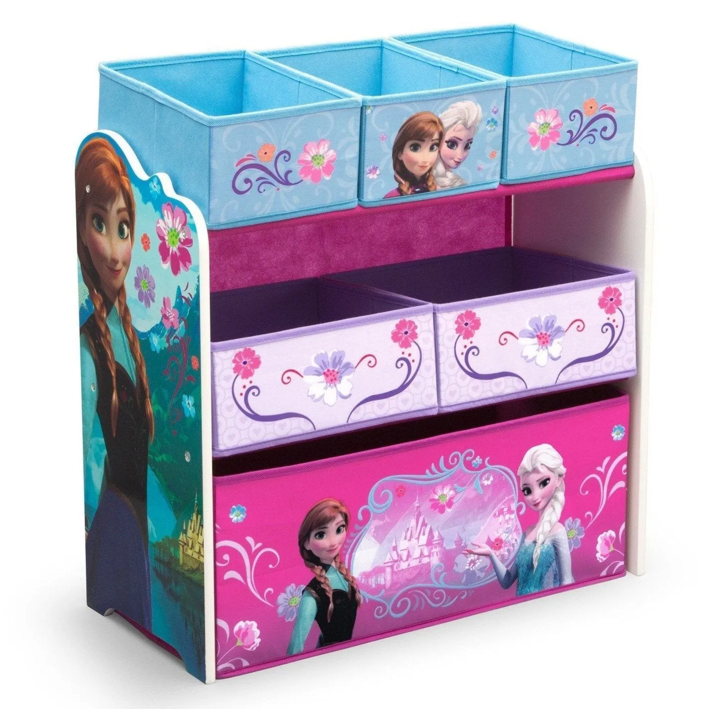 Frozen Multi-Bin Toy Organizer Babykids_Delta Children_Toy Storage & Bookshelves