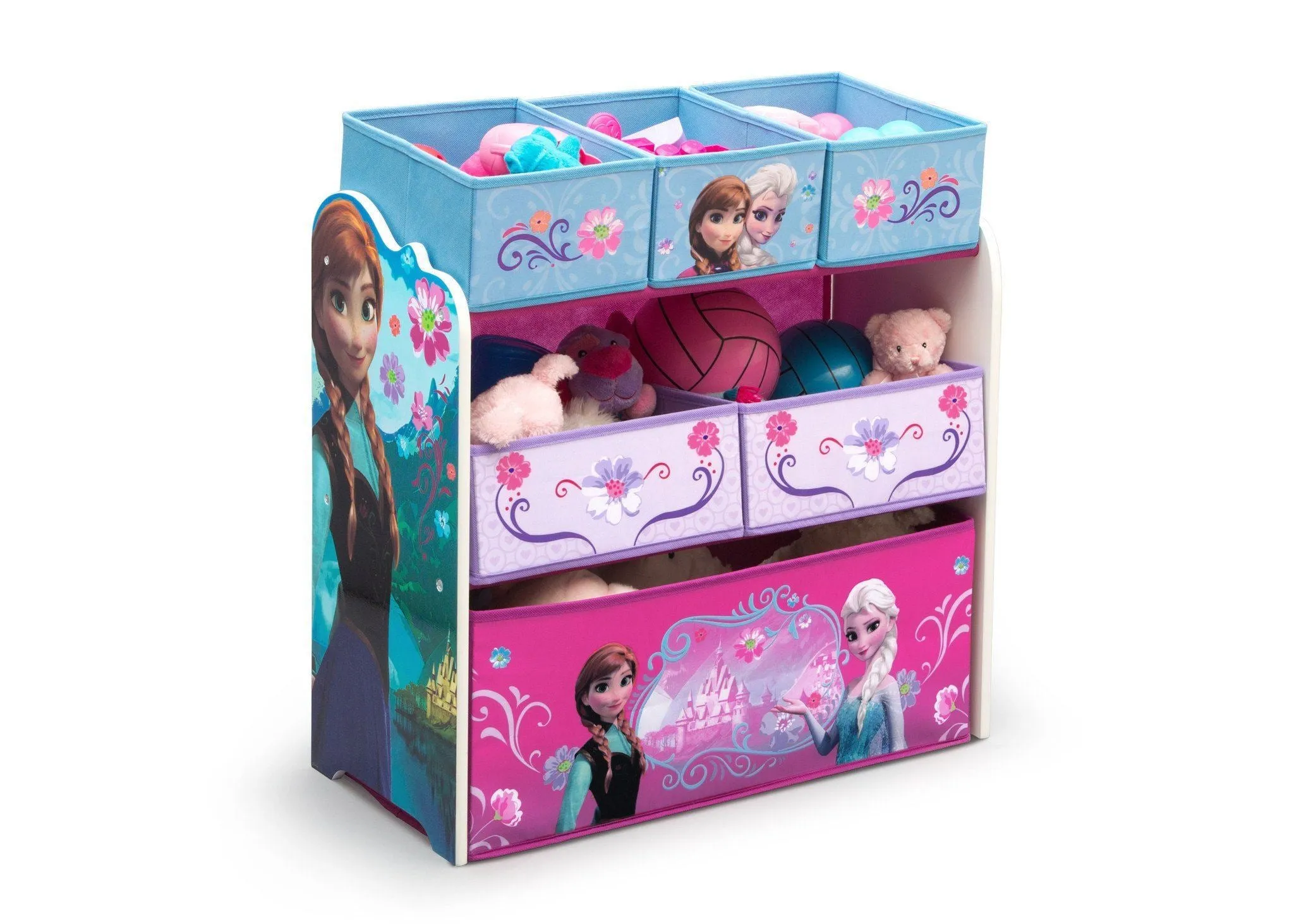Frozen Multi-Bin Toy Organizer Babykids_Delta Children_Toy Storage & Bookshelves