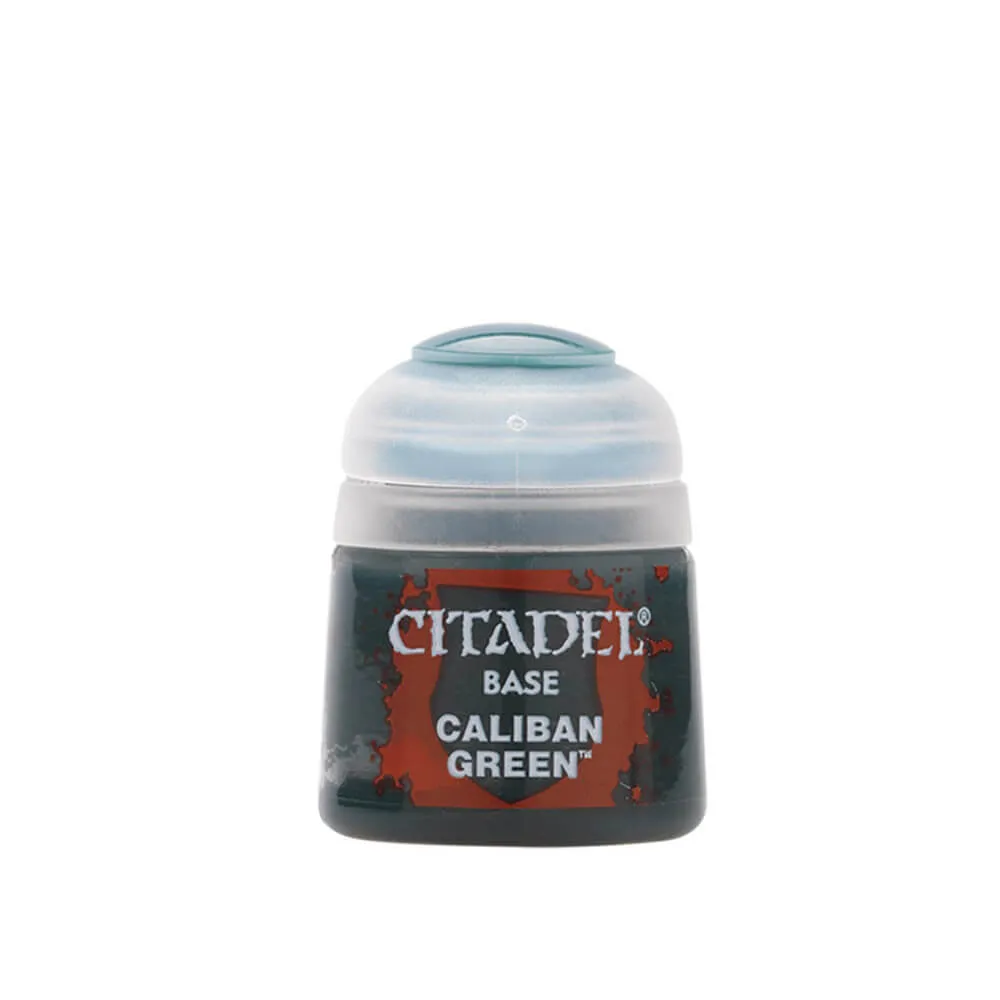 Games Workshop Toys Citadel Base Paint Caliban Green (12ml)