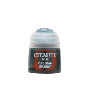 Games Workshop Toys Citadel Base Paint Caliban Green (12ml)