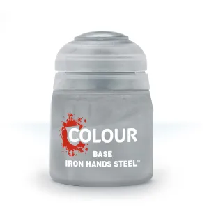 Games Workshop Toys Citadel Base Paint Iron Hands Steel (12ml)