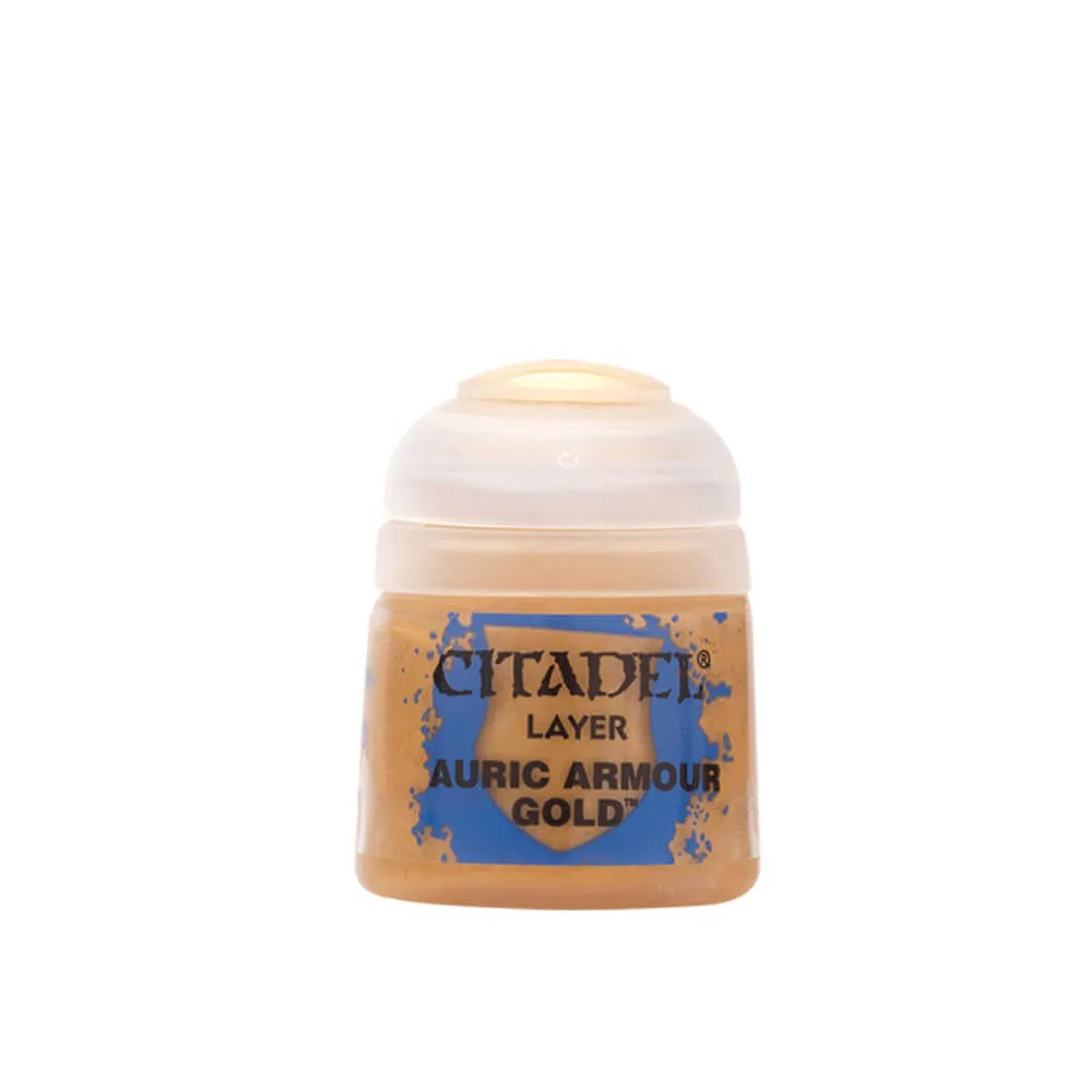 Games Workshop Toys Citadel Colour Auric Armour Gold Layer Paint (12ml)
