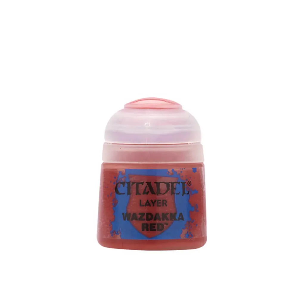 Games Workshop Toys Citadel Colour Wazdakka Red Layer Paint (12ml)