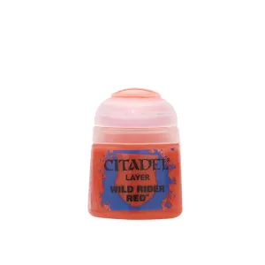Games Workshop Toys Citadel Colour Wild Rider Red Layer Paint (12ml)