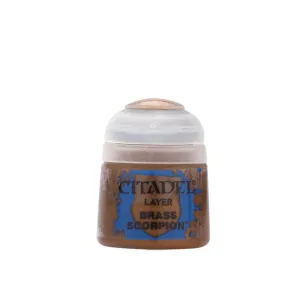 Games Workshop Toys Citadel Layer Paint Brass Scorpion (12ml)