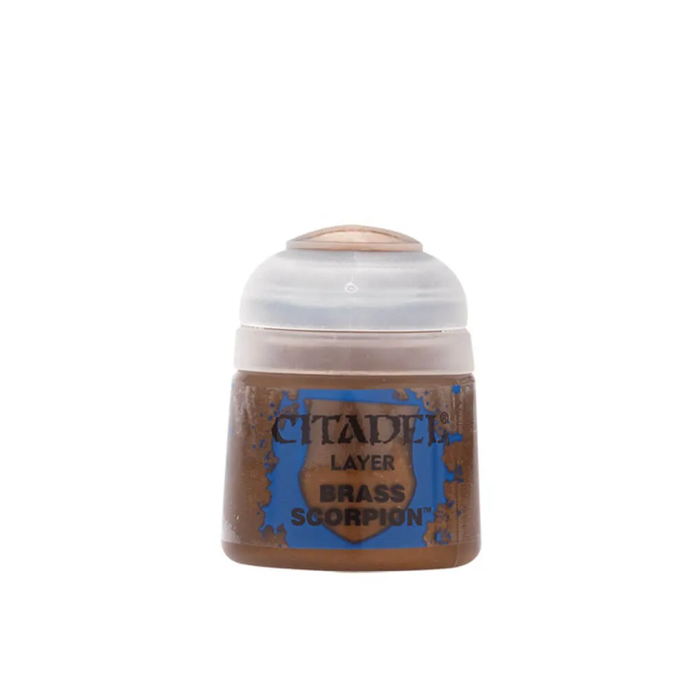 Games Workshop Toys Citadel Layer Paint Brass Scorpion (12ml)