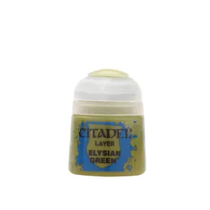 Games Workshop Toys Citadel Layer Paint Elysian Green (12ml)