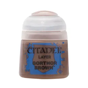 Games Workshop Toys Citadel Layer Paint Gorthor Brown (12ml)