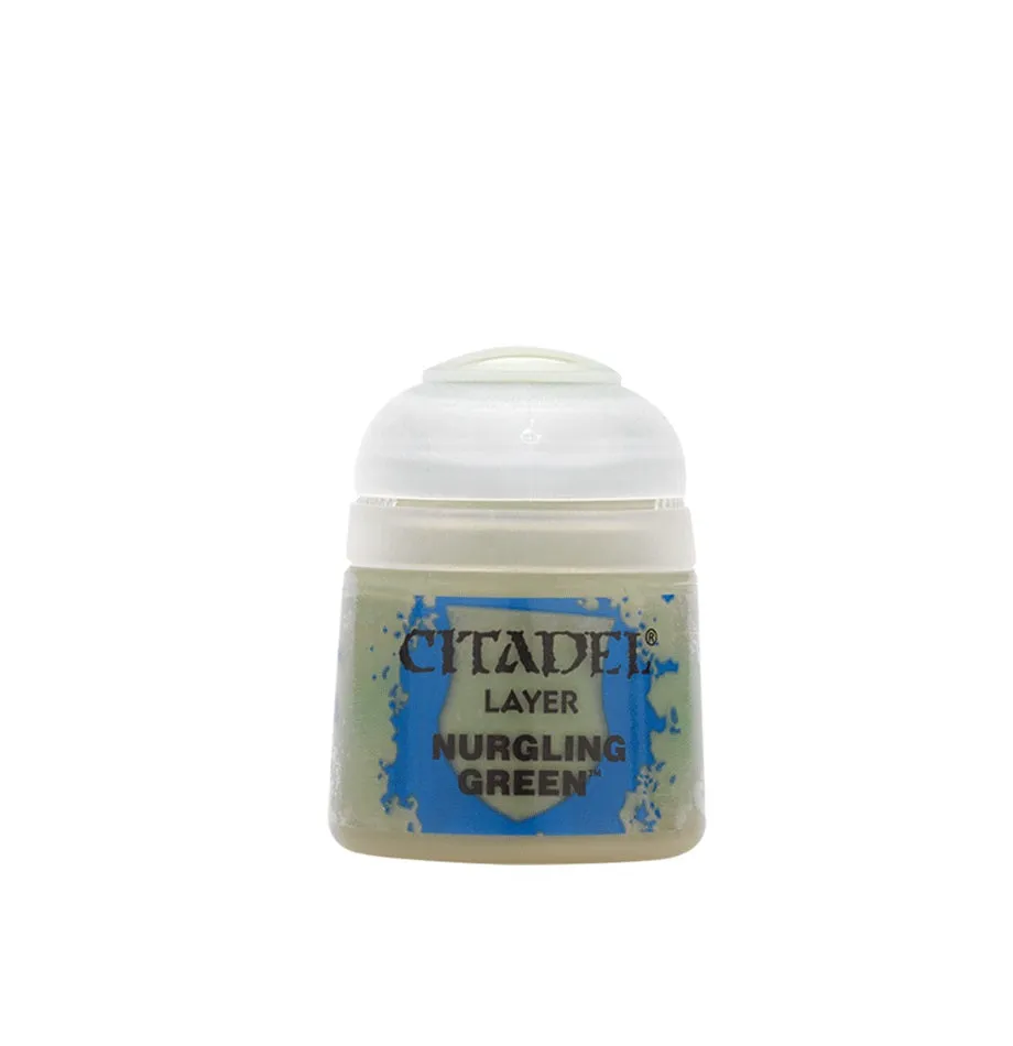 Games Workshop Toys Citadel Layer Paint Nurgling Green (12ml)