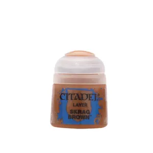 Games Workshop Toys Citadel Layer Paint Skrag Brown (12ml)
