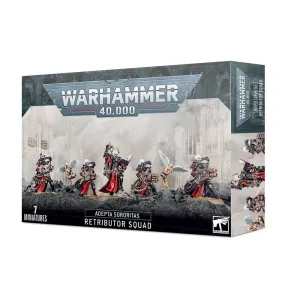 Games Workshop Toys Warhammer 40k Adepta Sororitas Retributor Squad