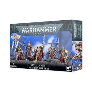 Games Workshop Toys Warhammer 40K Adeptus Gustodes Custodian Wardens