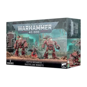 Games Workshop Toys Warhammer 40K Adeptus Mechanicus Kastelan Robots Set