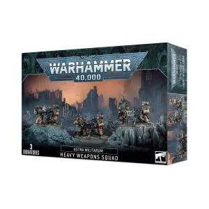 Games Workshop Toys Warhammer 40K Astra Militarum Heavy Weapons Squad