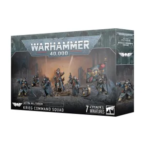 Games Workshop Toys Warhammer 40k Astra Militarum Krieg Command Squad