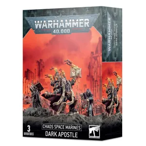 Games Workshop Toys Warhammer 40K Chaos Space Marines Dark Apostle Miniature Set