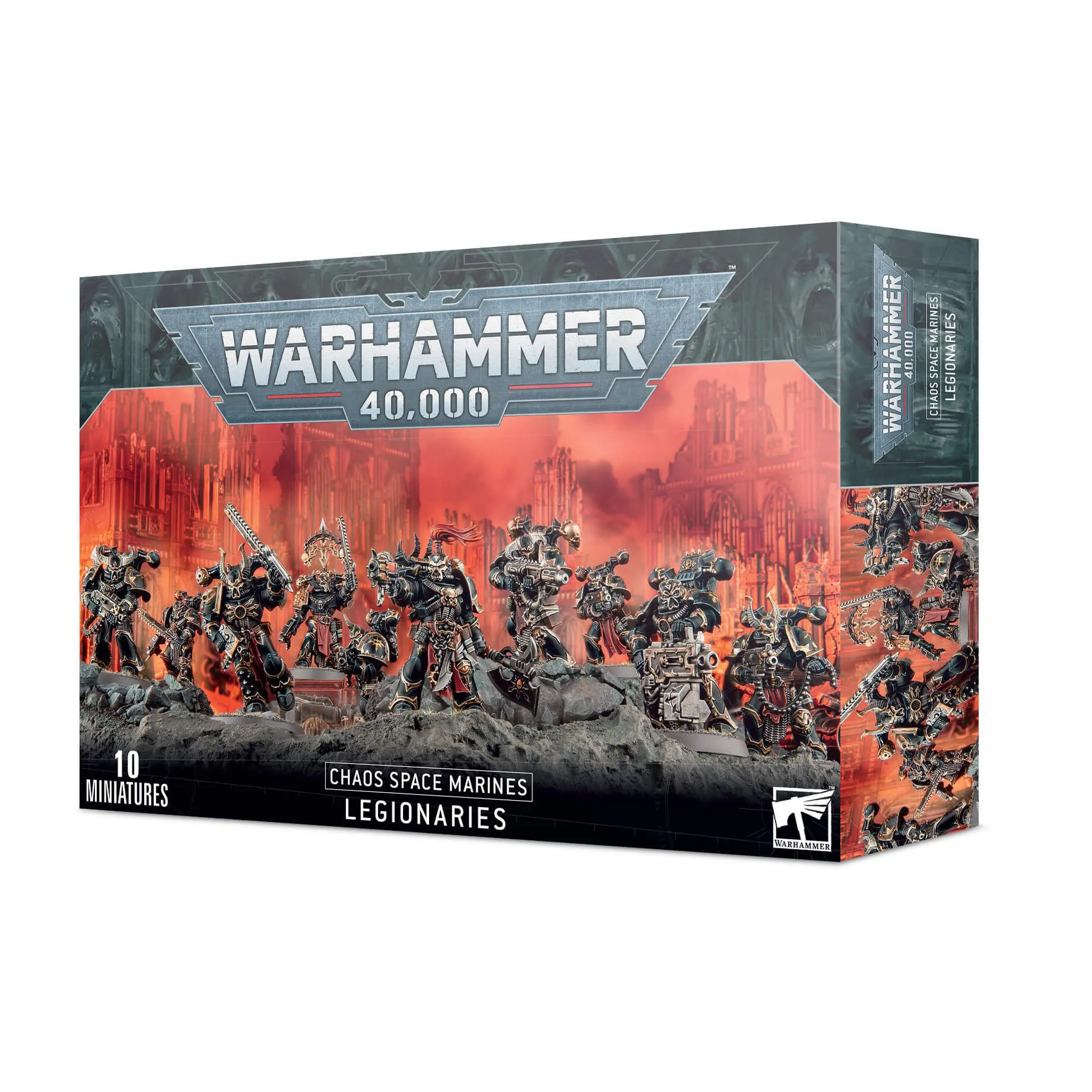 Games Workshop Toys Warhammer 40k Chaos Space Marines Legionaries