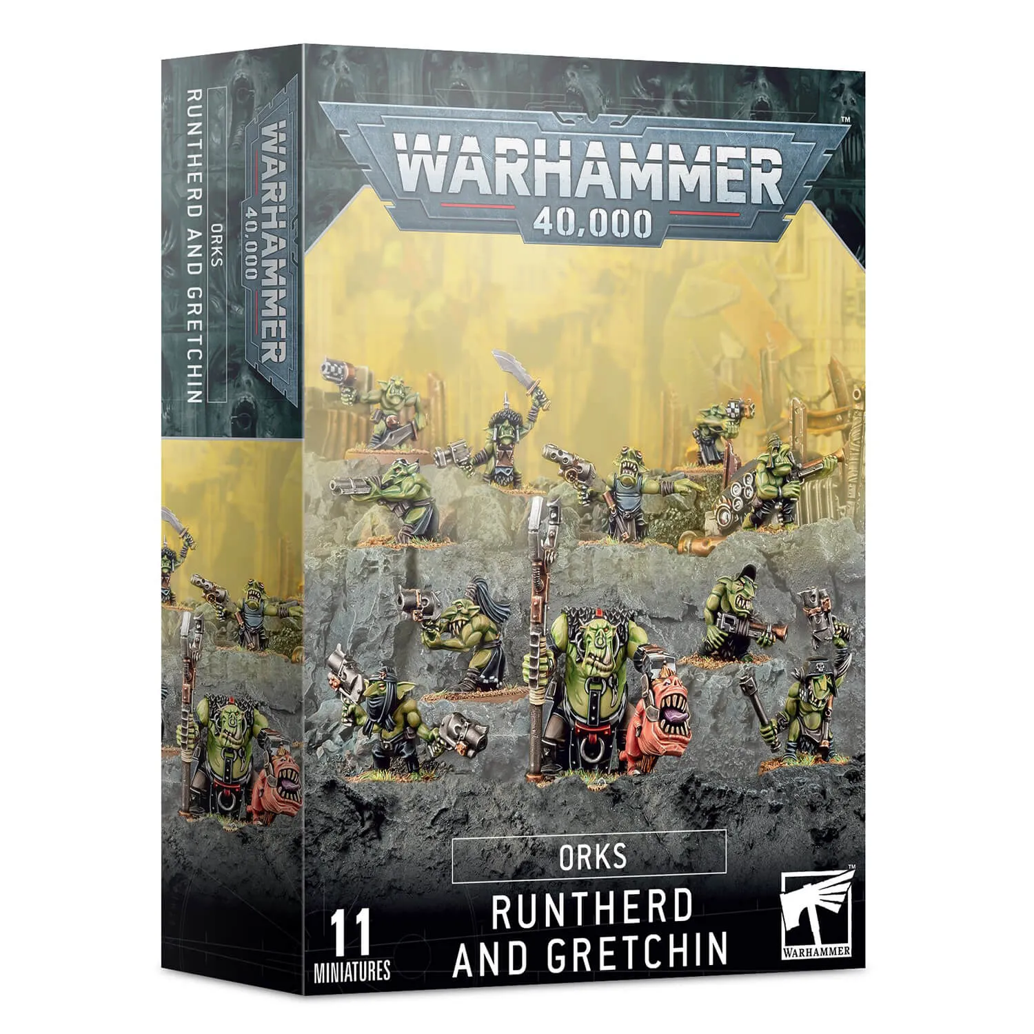 Games Workshop Toys Warhammer 40k: Orks Runtherd and Gretchin