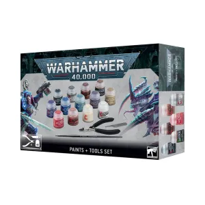 Games Workshop Toys Warhammer 40K Paints and Tools Set (Space Marines vs Tyranids)
