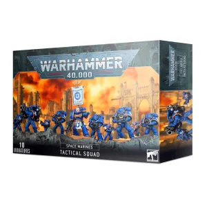 Games Workshop Toys Warhammer 40K Space Marine Tactical Squad