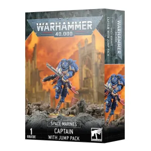 Games Workshop Toys Warhammer 40K Space Marines Captain with Jump Pack