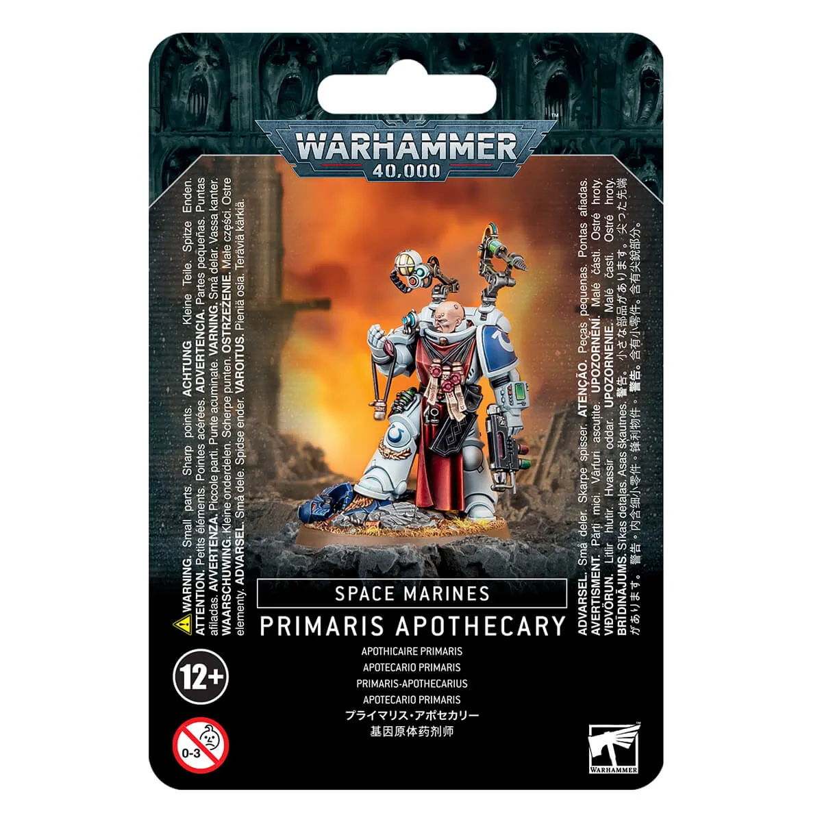 Games Workshop Toys Warhammer 40k Space Marines Primaris Apothecary