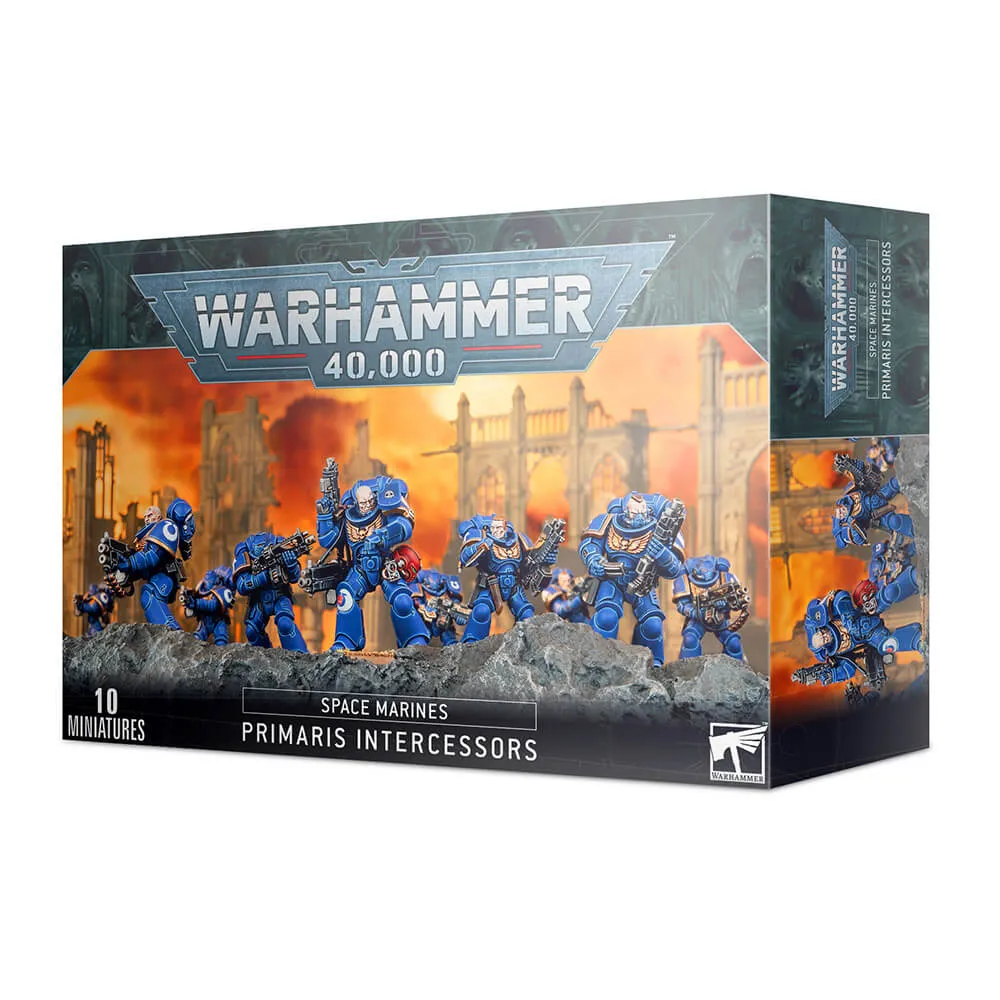 Games Workshop Toys Warhammer 40k Space Marines Primaris Intercessors