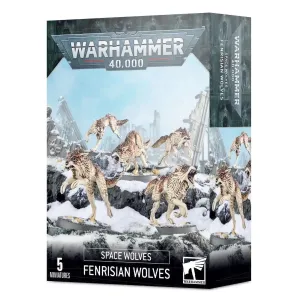 Games Workshop Toys Warhammer 40k Space Wolves Fenrisian Wolf Pack