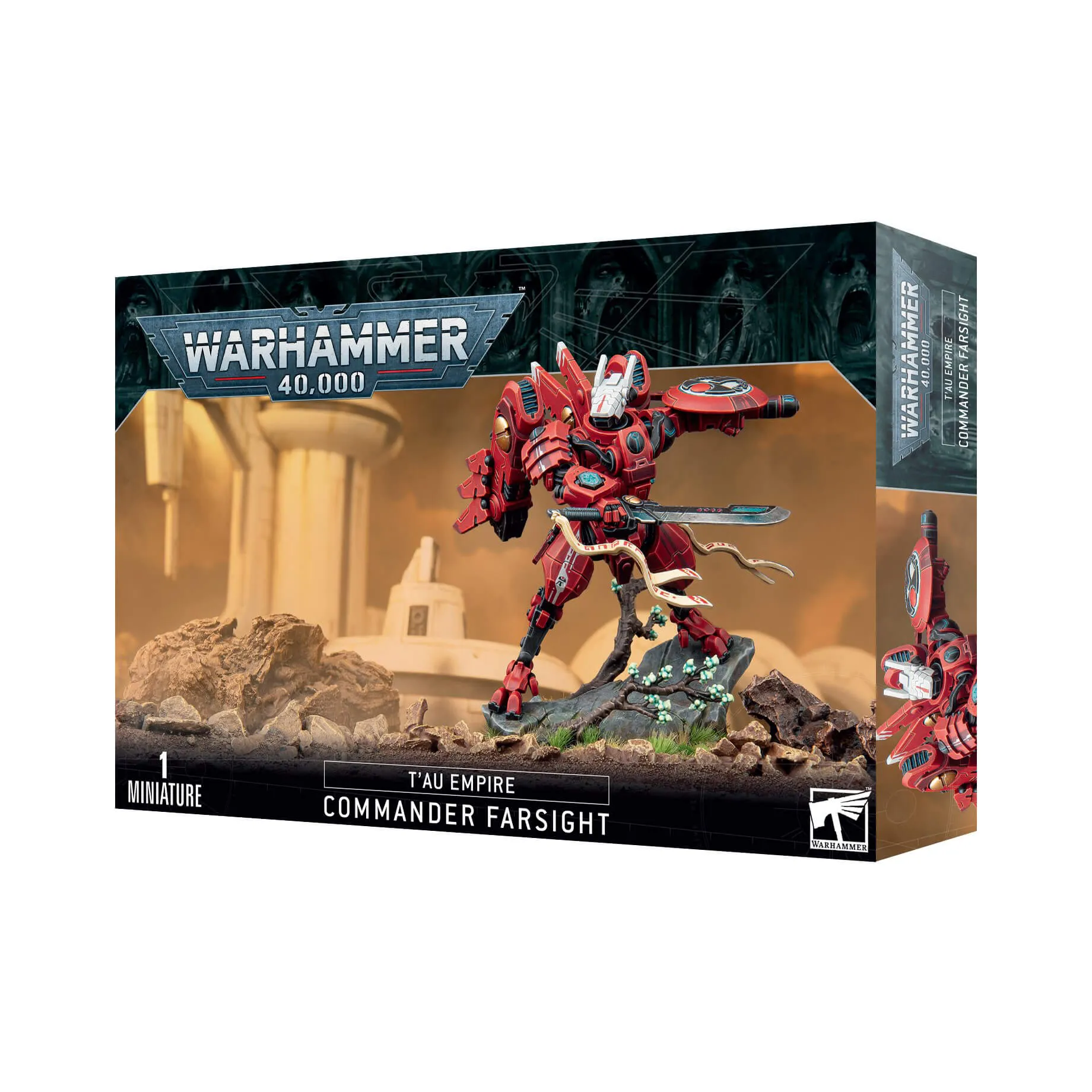 Games Workshop Toys Warhammer 40K T'au Empire Commander Farsight