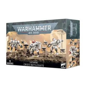 Games Workshop Toys Warhammer 40K T'au Empire XV8 Crisis Battlesuits Team