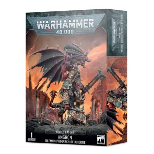Games Workshop Toys Warhammer 40K World Eaters Angron Daemon Primarch of Khorne