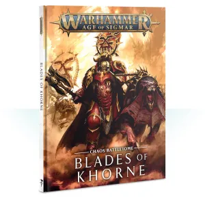 Games Workshop Toys Warhammer Age of Sigmar Battletome Blades Of Khorne