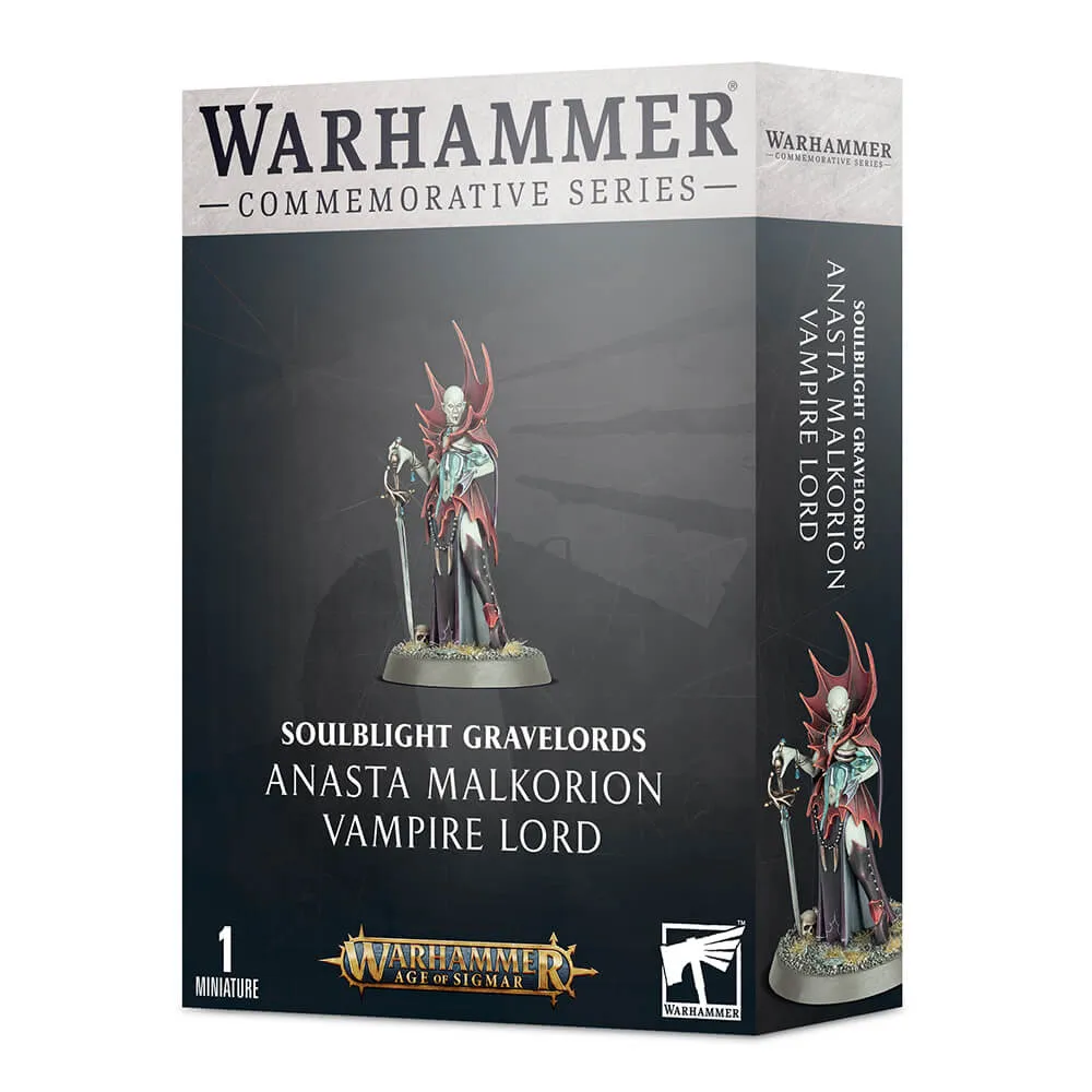 Games Workshop Toys Warhammer Age of Sigmar Commemorative Series: Anasta Malkorion Vampire Lord