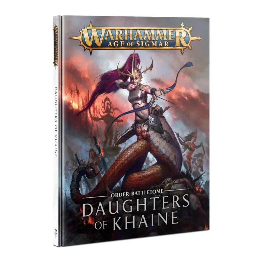 Games Workshop Toys Warhammer Age of Sigmar Daughters of Khaine Order Battletome