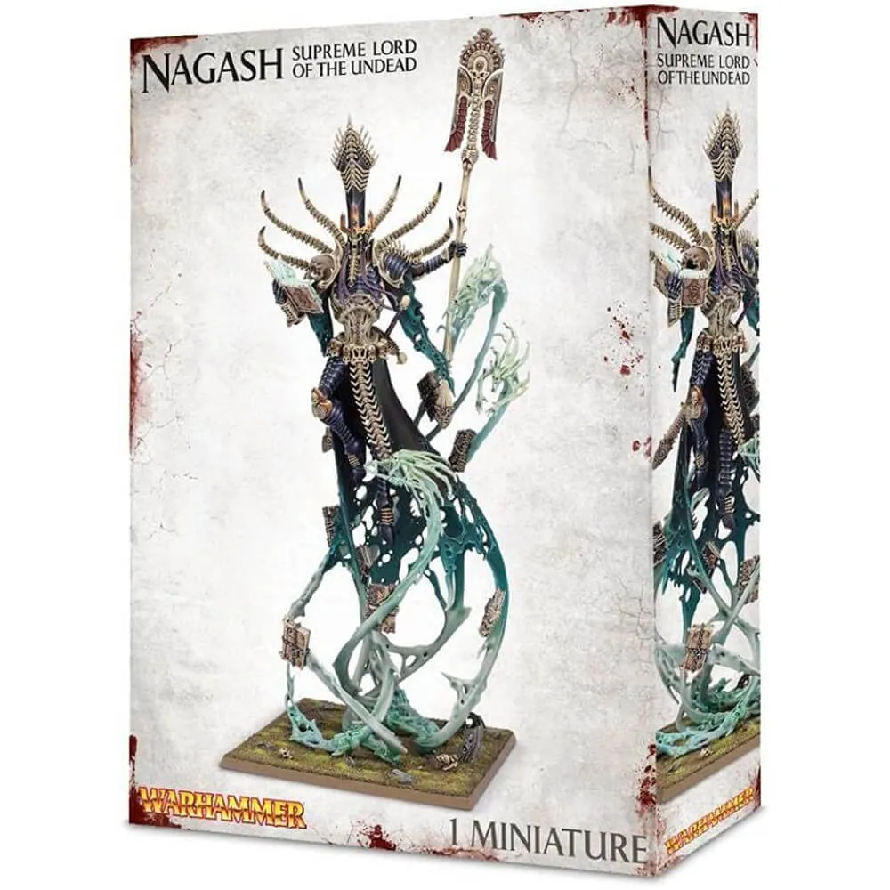 Games Workshop Toys Warhammer Age of Sigmar Deathlords Nagash Supreme Lord of Undead