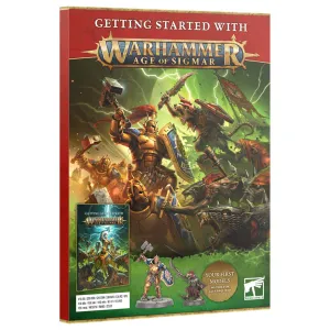 Games Workshop Toys Warhammer Age of Sigmar Getting Started With Set (Stormcast Eternals vs Skaven Clanrats)